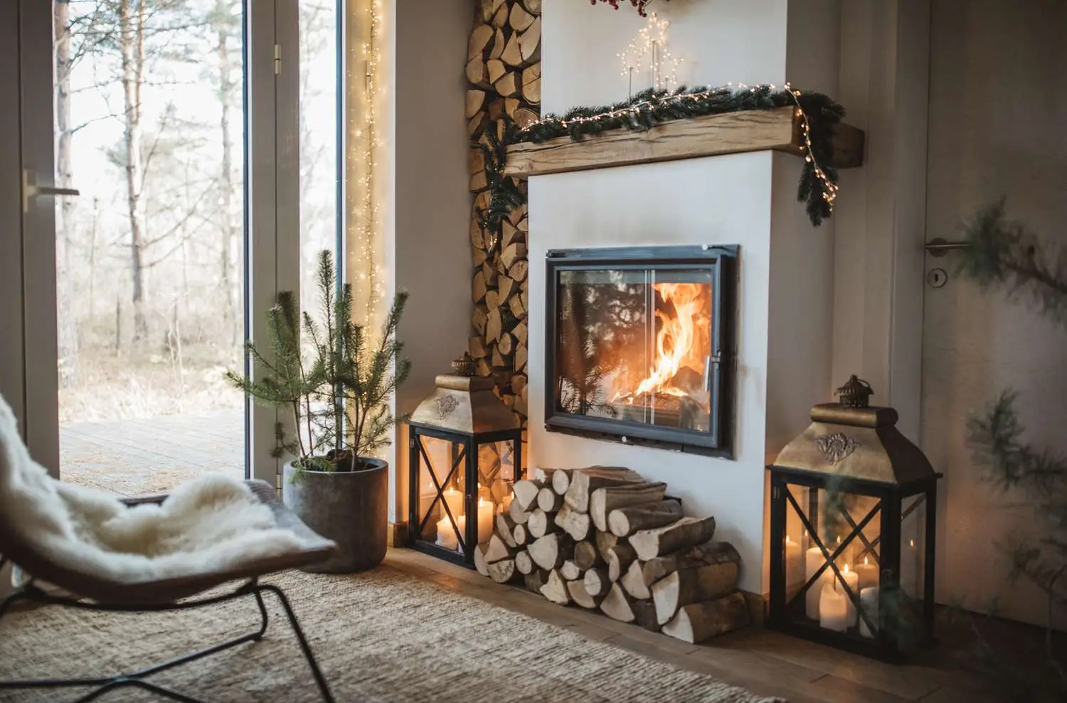 Plan Cozy Snow Day To Know Which Winter Comfort Food Yo… Quiz Cozy home fireplace
