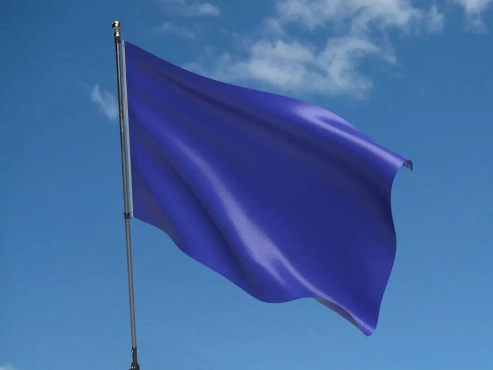 What's Blue? General Knowledge Quiz Blue flag