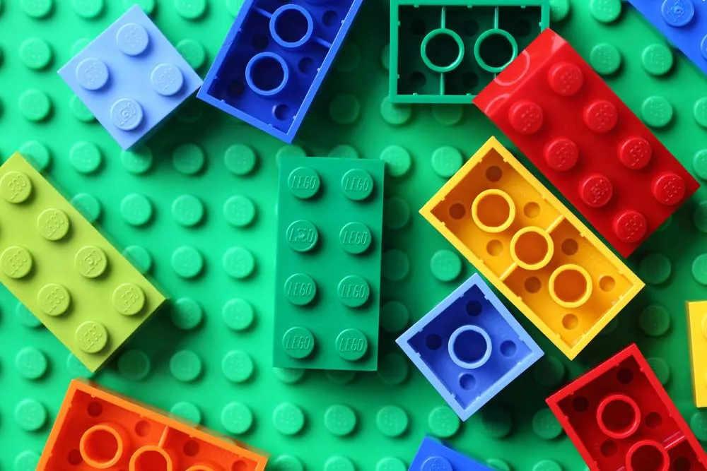 LEGO building bricks