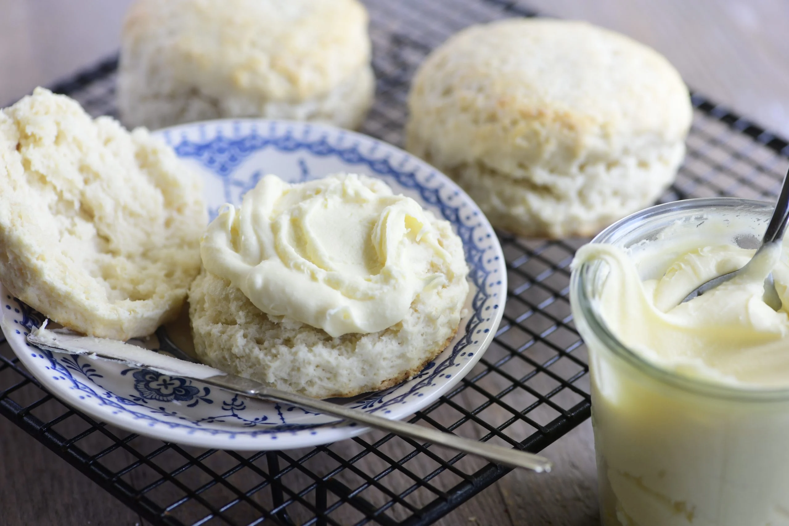 Clotted cream