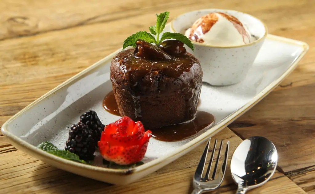British Dessert Identification Quiz Sticky toffee pudding
