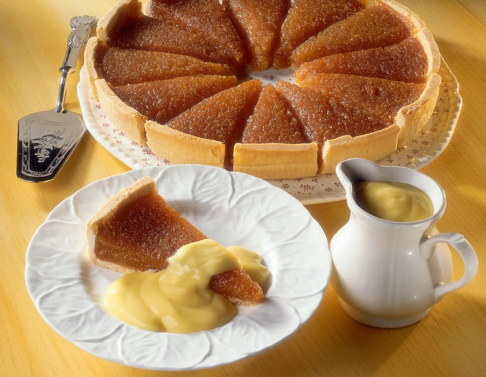 British Dessert Identification Quiz Treacle tart