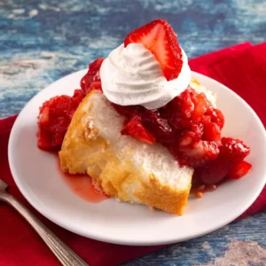 Pick Strawberry Treats To See What You'll Do This Spring Quiz Strawberry angel food cake