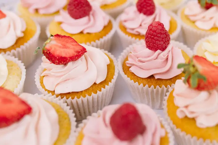 Pick Strawberry Treats To See What You'll Do This Spring Quiz Strawberry cream cupcakes