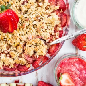 Pick Strawberry Treats To See What You'll Do This Spring Quiz Strawberry crumble