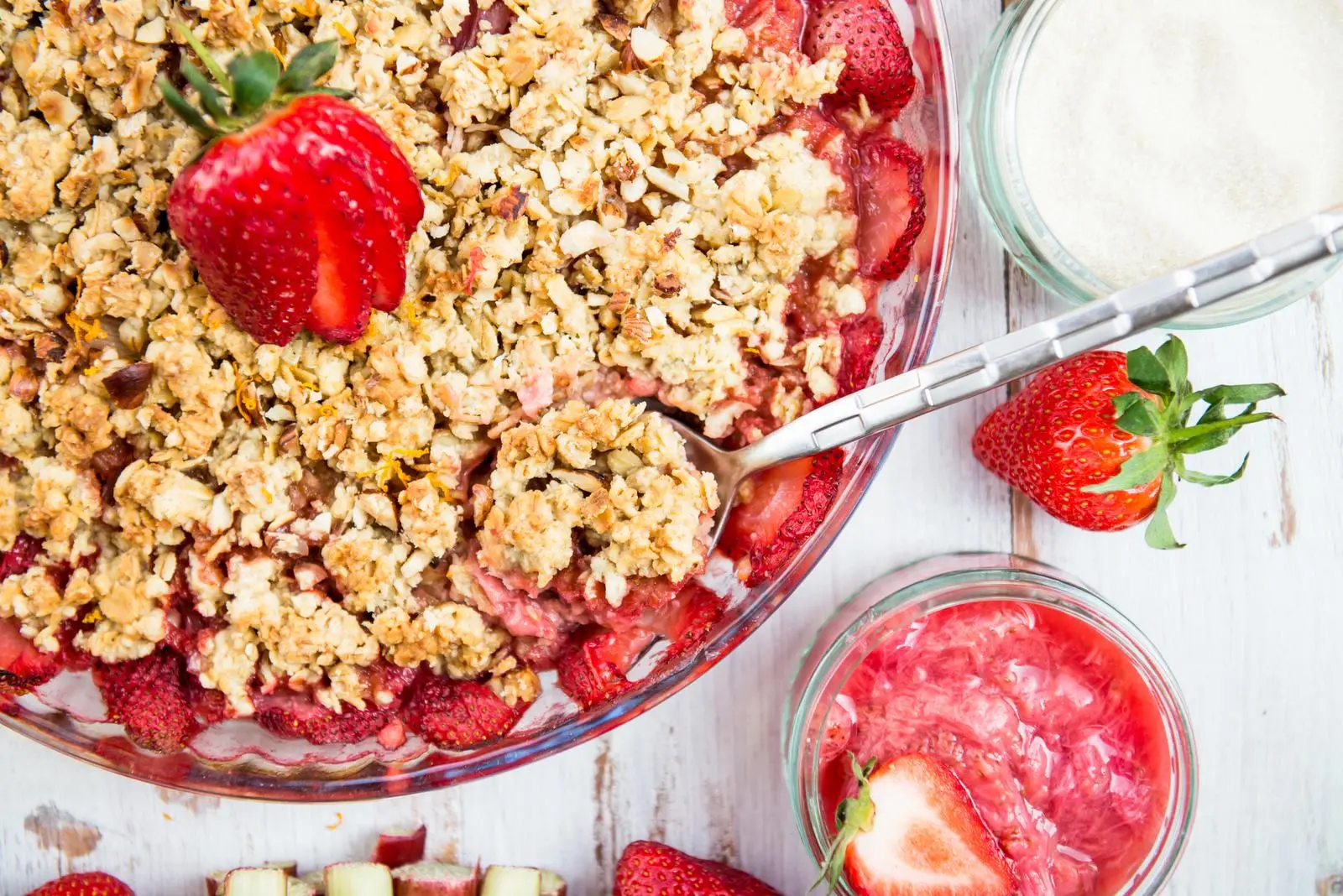 Pick Strawberry Treats To See What You'll Do This Spring Quiz Strawberry crumble
