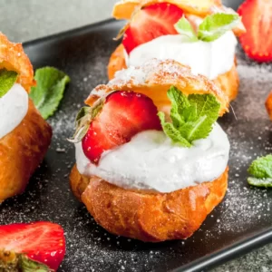 Pick Strawberry Treats To See What You'll Do This Spring Quiz Strawberry puffs