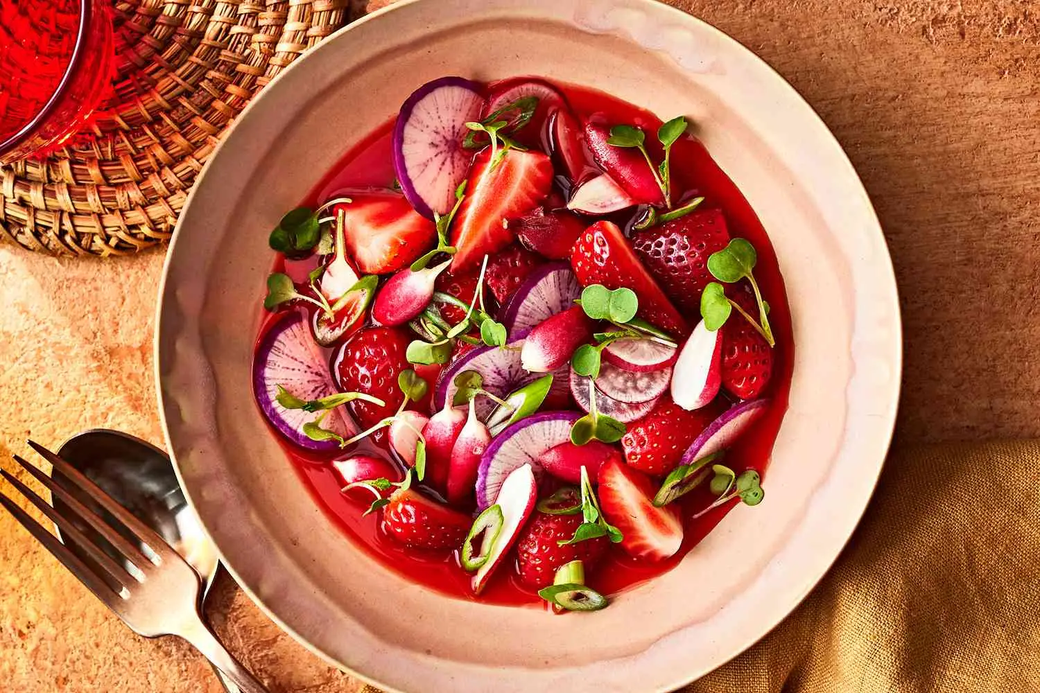 Pick Strawberry Treats To See What You'll Do This Spring Quiz Strawberry and Radish Aguachile
