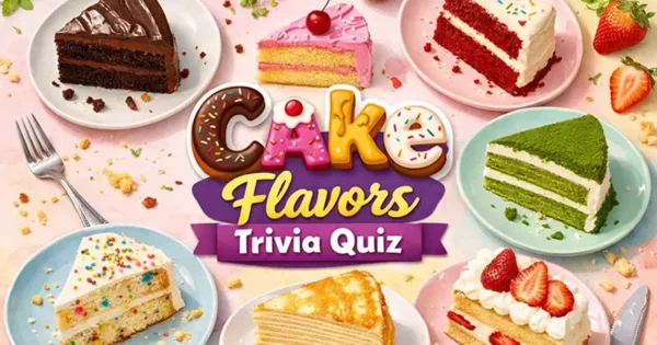 Cake Flavors Food Trivia Quiz