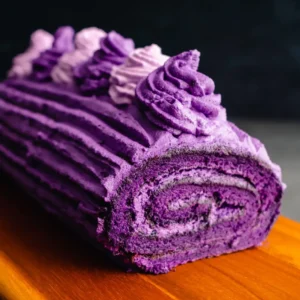 Pick A To Z Foods & I'll Guess Relationship Status Quiz Ube Swiss roll