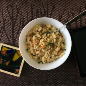 Pick A To Z Foods & I'll Guess Relationship Status Quiz Upma (Indian semolina breakfast)