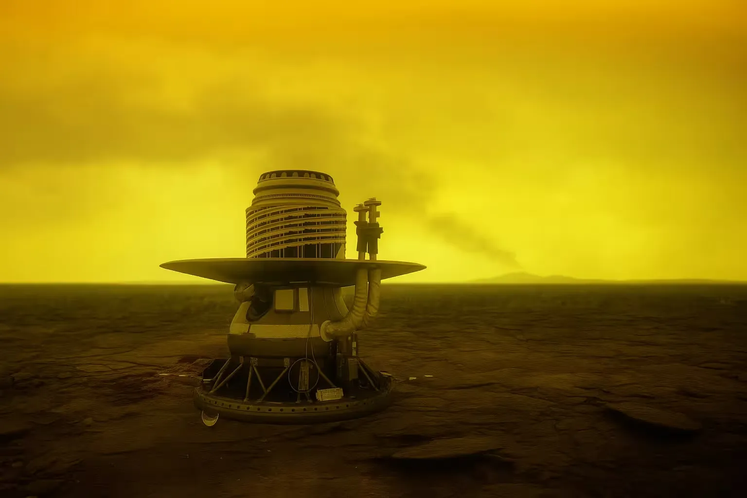 Venus Quiz Venera spacecraft on Venus